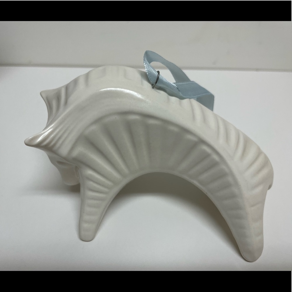 Jonathan Adler White Bull Ornament